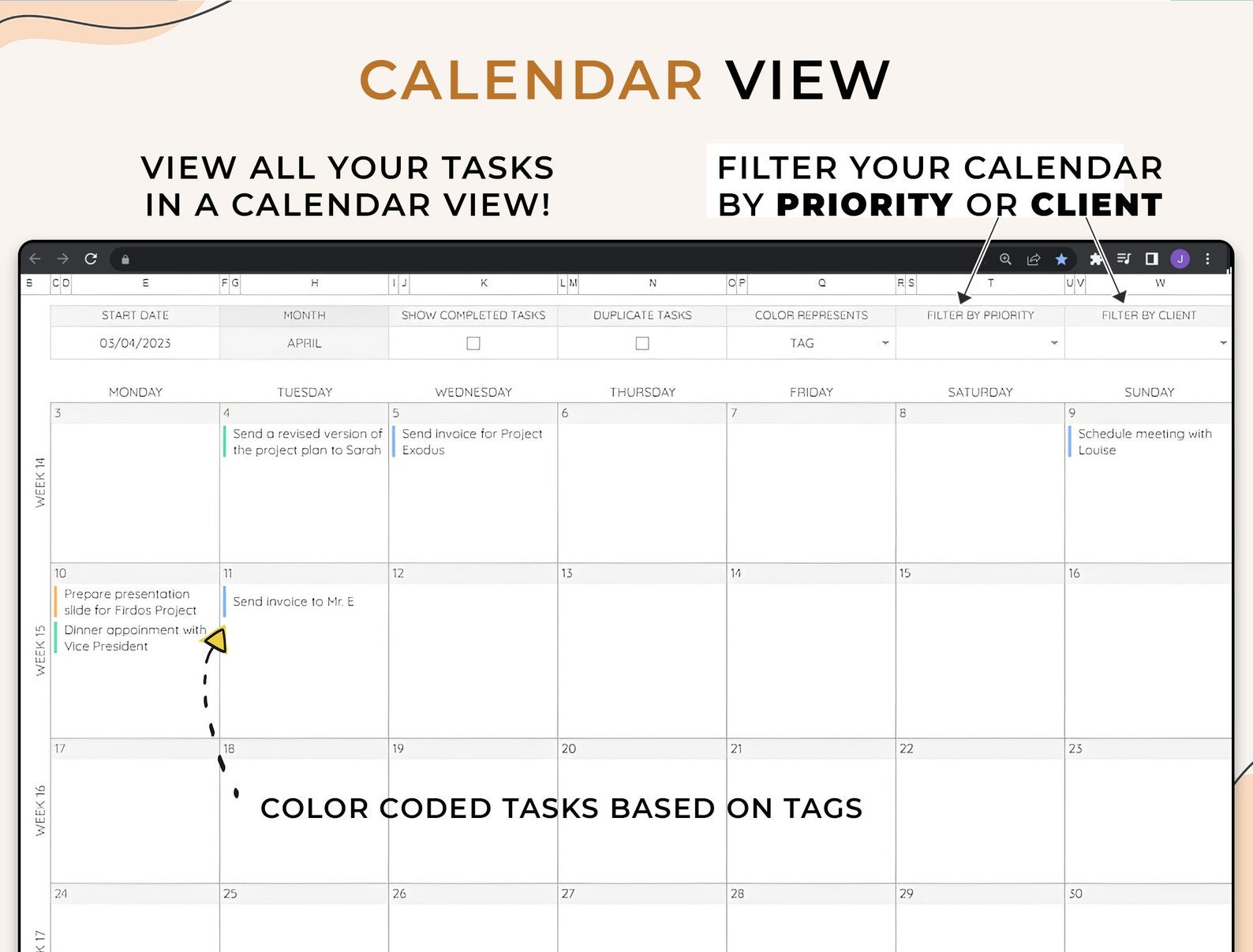 Client Tracker, Small Business Template, Google Sheets, CRM Dashboard, Business Planner Business Spreadsheet, Business Tracker, Lead Tracker